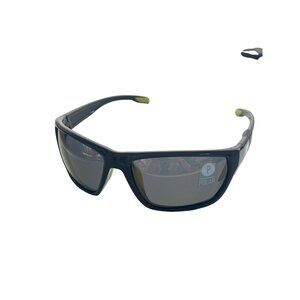 Kreedom Polarized Sunglasses Black Frame With Yellow Accents UV Protection NEW